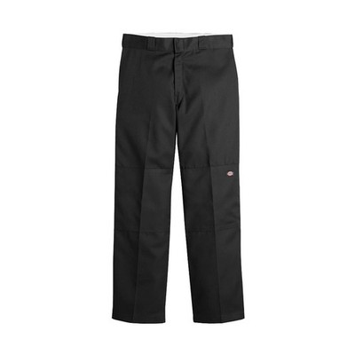 Dickies Loose Fit Double Knee Pants Black Mens Streetwear Skate