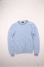 Gant Blue Crew Neck Long Sleeve Jumper Size: M