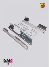 PC1861 SLITTE REGOLABILI  PER SEDILI SABELT 500 ABARTH ABBASSAMENTO LATO PASSEGG