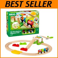 Creative Wooden Train Set - Compatible with All Tracks