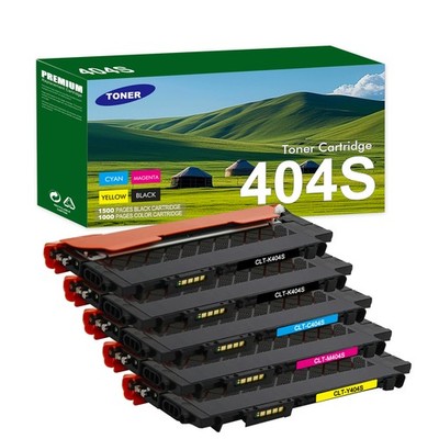 1-5 XXL Toner für Samsung CLT-404S Xpress SL-C430 C430W C480 C480W C480FN C480FW
