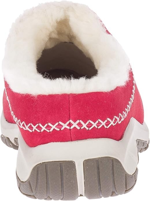 Mocassino Merrell donna Encore Ice 4 pelle fodera sherling peperoncino taglia 12