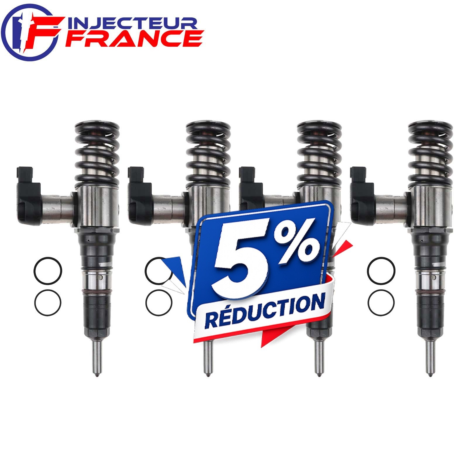 4x 03G130073T 03G130073M Injecteur Pompe Buse Audi Seat Skoda VW Touran 2.0TDi