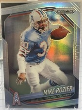 Mike Rozier 2025 Panini Prizm SP Silver Parallel #248 Oilers Falcons Titans