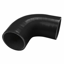 3 Inch 90 Degree Elbow Silicone Hose Pipe Intercooler Coupler Turbo 3-ply Black