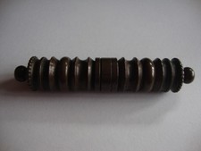 Antique very nice quality brass needle case ?