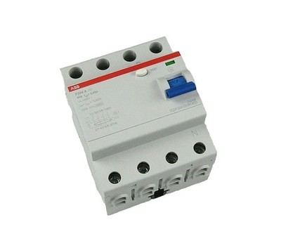 ABB F204A-40/0,03 FI-Schutzschalter,Typ A, 4-polig - 40A (2CSF204101R3400)