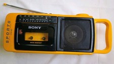 Sony Sports Portable FM-AM Cassette Boombox CFM-160 in great working condition
