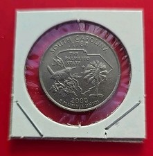 2000-D USA Quarter Dollar - South Carolina. Appears Uncirculated 