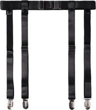 Women'S plus Size Thigh Garter Belts, Adjustable High Elastic Garter Belt and St