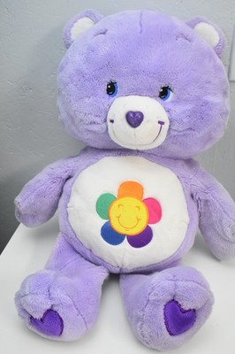 Care Bears Harmony Bear Purple Plush Bear 26'' jumbo plush