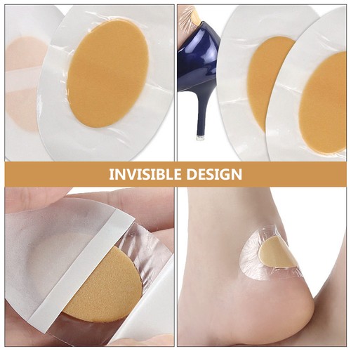 10 Pcs Anti Wear High Heel Protective Cover Rear Heel Stickers Feet Protection - Picture 2 of 12