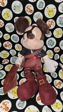 Disney Parks Plush Mickey Mouse Pirates Of The Caribbean 16"