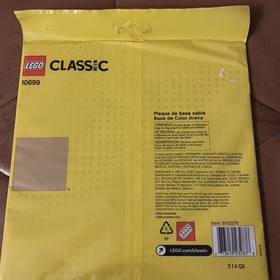 LEGO Classic: Sand Baseplate (10699) Beige 32 v 32 * New * 1 Pcs *