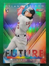 Dylan Carlson RC Refractor 2021 Bowman's Best #BFV-4 Future Vibrance Cardinals 