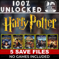 Scheda di memoria Harry Potter Stregoni Camera di Pietra dei Segreti Azkaban Gamecube Wii