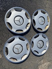 Mercedes Benz W124 Original 15 Zoll Radkappen Chrom Ringe Nr. 1244011424