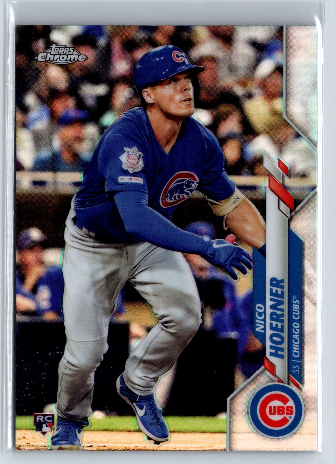Nico Hoerner Rookie 2020 Topps Chrome #161 Refractor