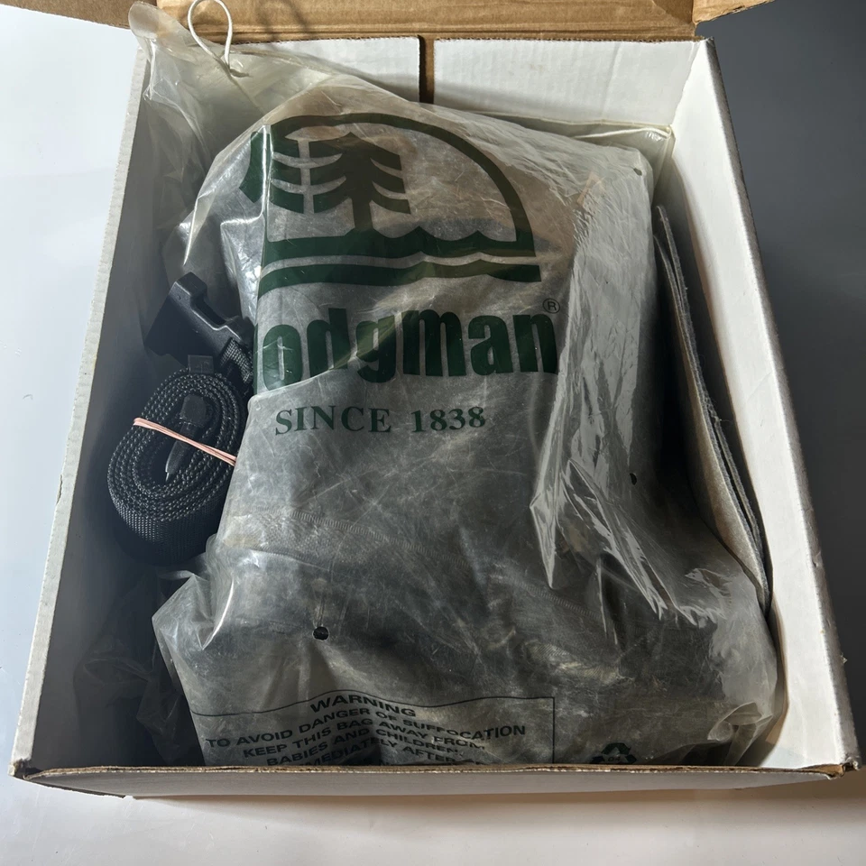 HODGMAN CASTER RUBBER HIP BOOTS WADERS 2 PLY CONSTRUCTION SIZE 9 - Image 3 of 4