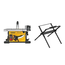 15 Amp Corded 8-1/4 In. Compact Jobsite Tablesaw with Compact Table Saw Stand