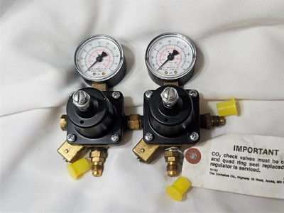 #ad Cornelius Dual Secondary Low Pressure CO2 Regulator $95.00