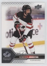 2022 Upper Deck Team Canada Juniors Women's WC Rebecca Johnston #47 2vh