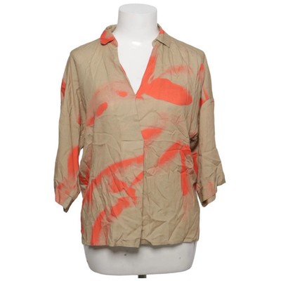 Yaya Women, Bluse, Größe: 36, Beige/Orange, Print, Damen #msR