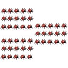 Set of 3 Ladybug Spielsachen Miniaturdekor Mini-Gartendekoration