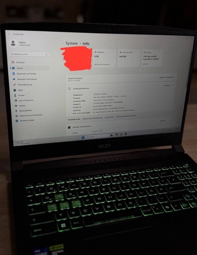 MSI Katana 15 - i7-13620H - 64GB DDR5 (5200mhz) - RTX 4070 - Afbeelding 2 van 6