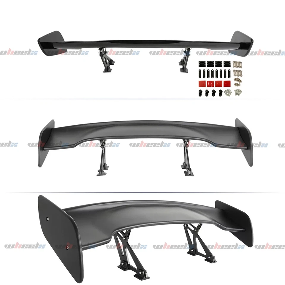 For Chevy Camaro ZL1 LT LS RS SS 57" PRO GT Style Rear Trunk Spoiler Wing Matte - Изображение 3 из 4