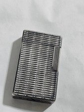 S.T. DUPONT PARIS Plaqué argent Briquet Briquet Manque La Pierre + La Roulette !