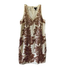 J.Crew Iridescent Sequence Linen Dress Size 0