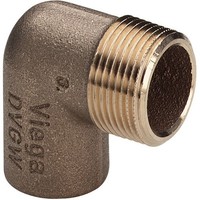 Viega Winkel 107208 22 Mm X R 3/4, Rotguss