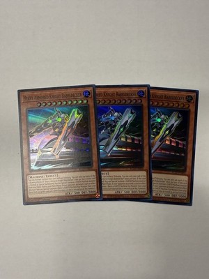 3x Heavy Armored Knight Babeldecker BLZD-EN0067 super rare