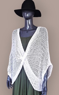 Luftig Leicht Transparent Ideal für sommerliche Looks Überwurf Cardigan Oversize
