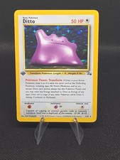 Ditto 3/62 Fossil Holo 1st Edition Lp