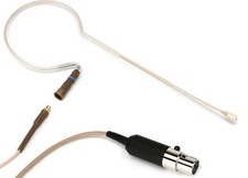 Countryman E6 Omnidirectional Earset Microphone - Low Gain with 1mm Cable and
