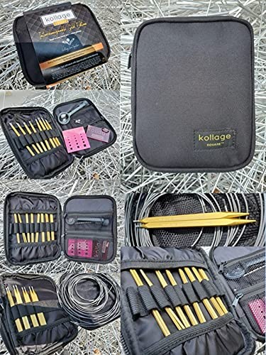 Square Full Interchangeable Kit Golden Edition, 12 Sizes of 5.5" Tips, 5 Firm... - Picture 5 of 5