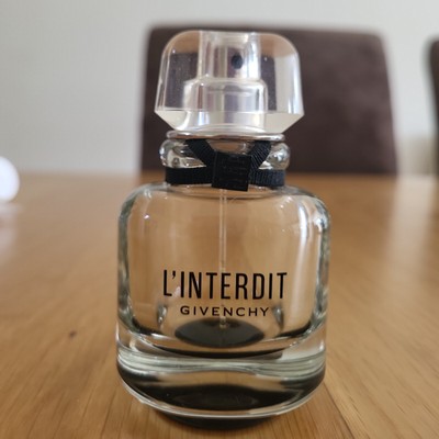 Decorative Givenchy L'interdit 35ml Eau De Parfum EMPTY Bottle