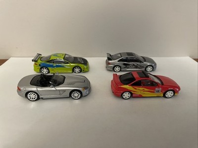 Racing Champions Fast And Furious Viper Acura Integra Honda Civic Eclipse Lot