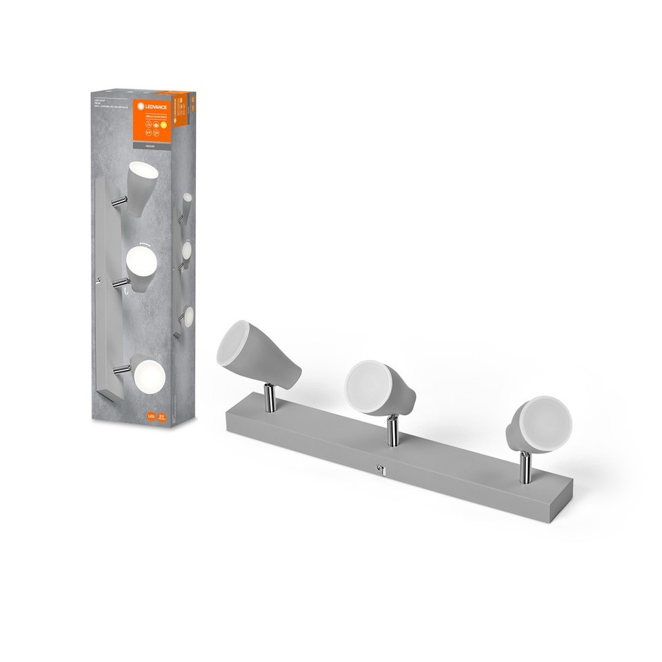 LEDVANCE LED SPOT PEAR plafonnier. spot, gr, 12.9W, 630lm