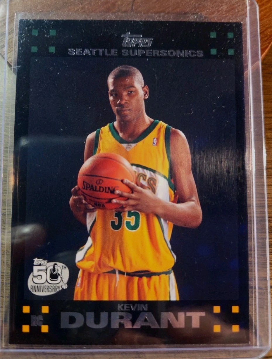 2007-08 Topps - Kevin Durant #112 (RC)
