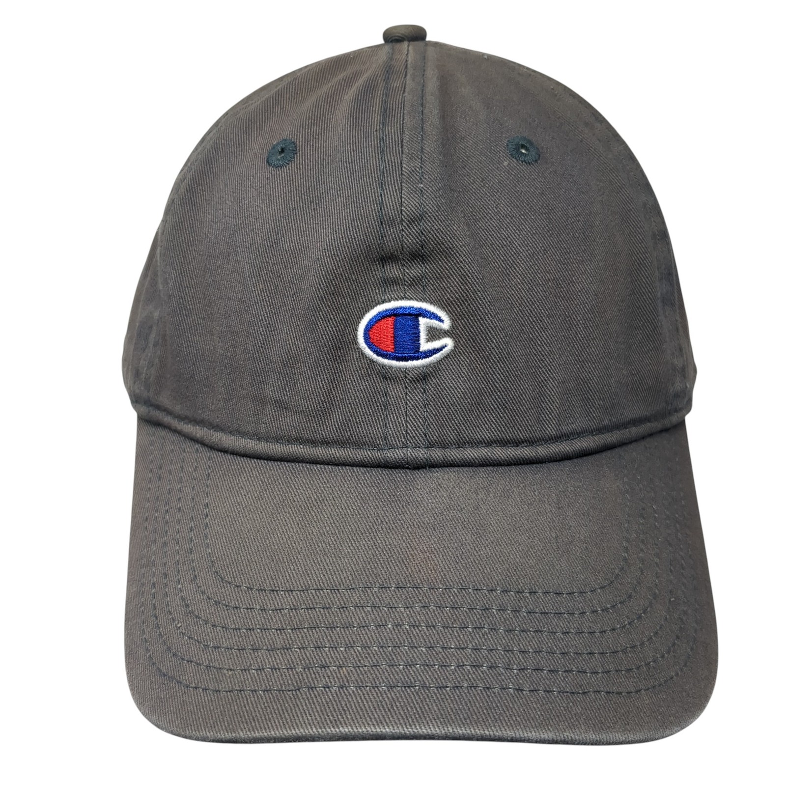 Champion Slideback Hat Gray Solid One Size Embroi… - image 1