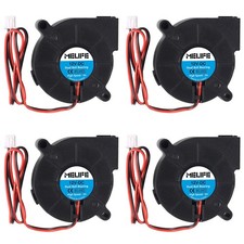 12V 5015 Brushless Dual Ball Bearing Blower Fan 50x15mm Turbine