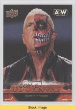2024 Upper Deck AEW All Elite Wrestling UD Canvas Dustin Rhodes #C59 READ gy2