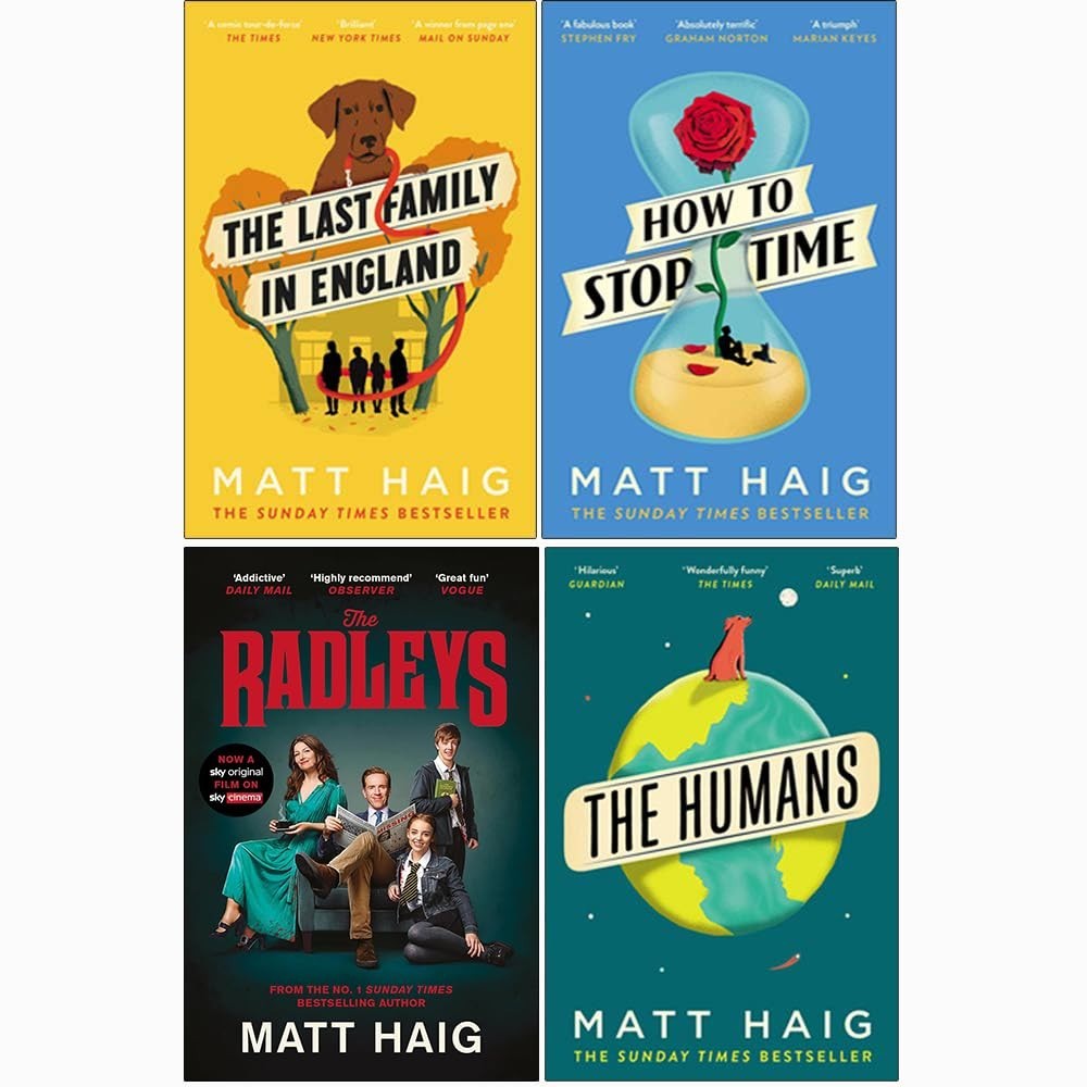 The Matt Haig 4 Books Collection Set(Possession ,Last Family, Humans,Radleys)NEW