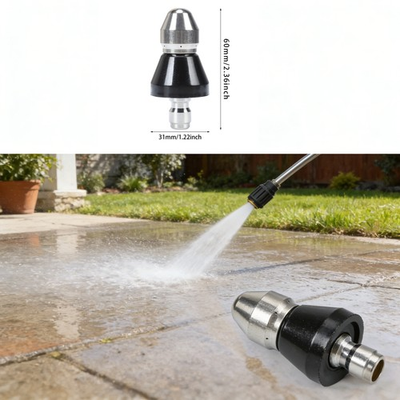#ad #ad High Pressure Jet Nozzle 5000 PSI For Sewer Drain Cleaning Machines $9.28