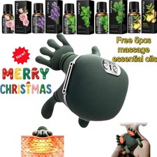 Neck Shoulder Massager with Heat Simulated Human Hand Cervical Trapeziu Massager