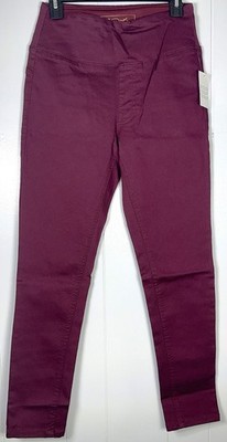 DG2 Diane Gilman Suddenly Slim Virtual Skinny Stretch Jeggings Jeans Pants S NEW
