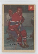 1954-55 Parkhurst Floyd Curry (Premium Ad Back) #15 06mi